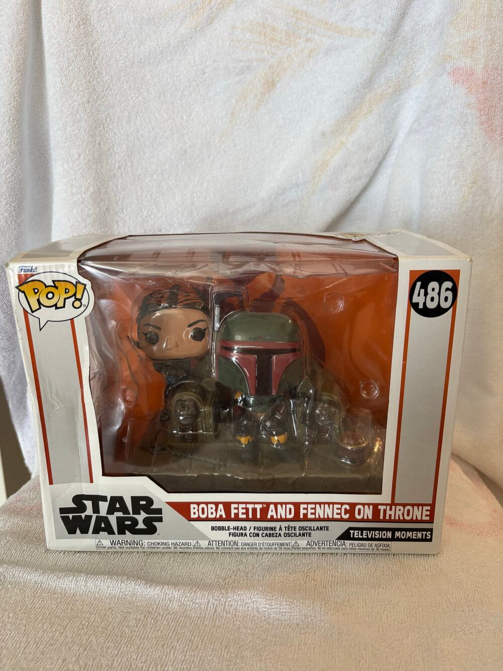 Funko Pop 486 Boba Fett Fennec on Throne Star Wars